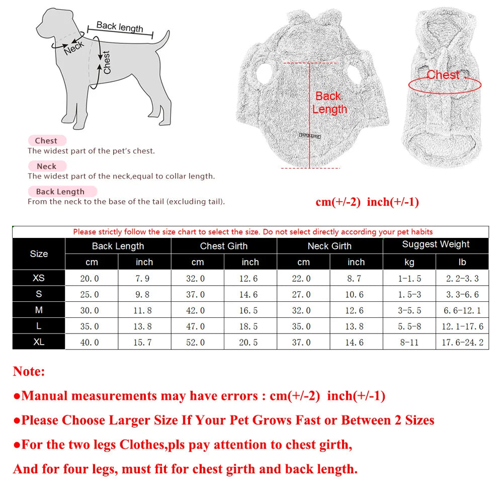 Winter Puppy Hooded Sweater
Winter/Autumn season use For small/medium dogs & cats