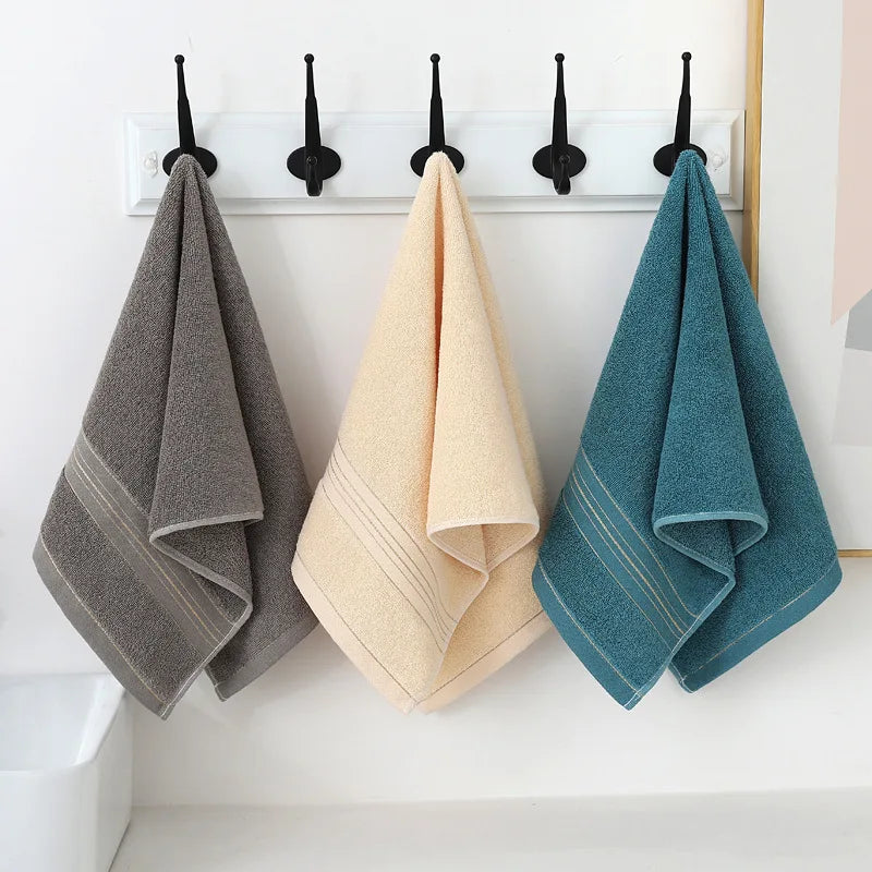 All-Cotton Class A Premium Face & Bath Towel Set - Thickened & Highly Absorbent