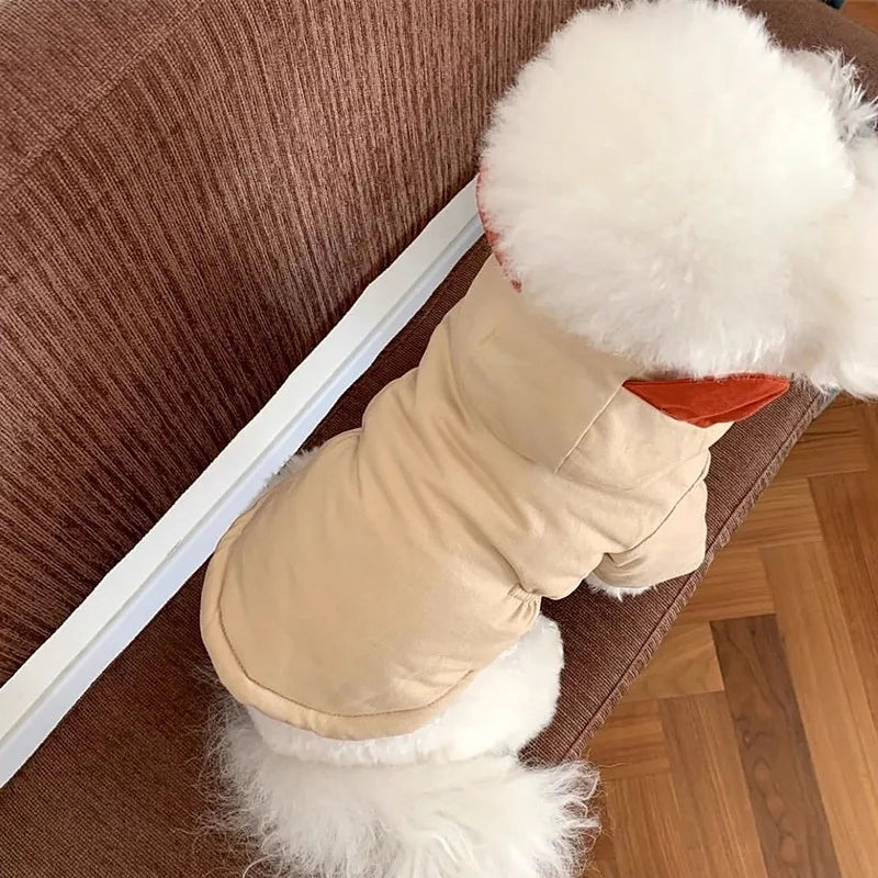 Luxury Waterproof Dog & Cat Jacket - Winter Warm Coat for Small Breeds