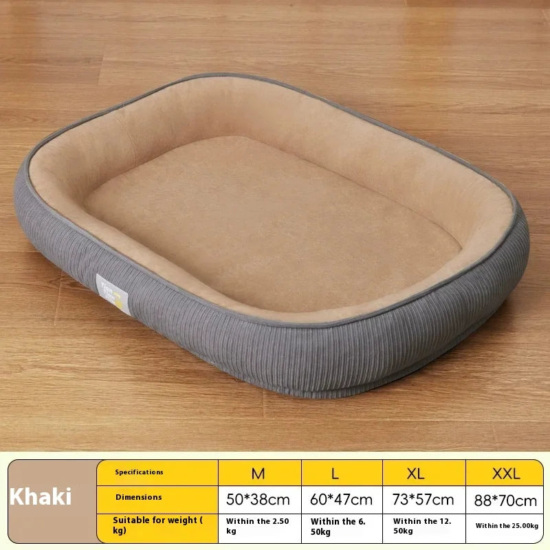 4-Season Removable Pet Kennel Mat - Winter Warm Bed for Dogs & Cats