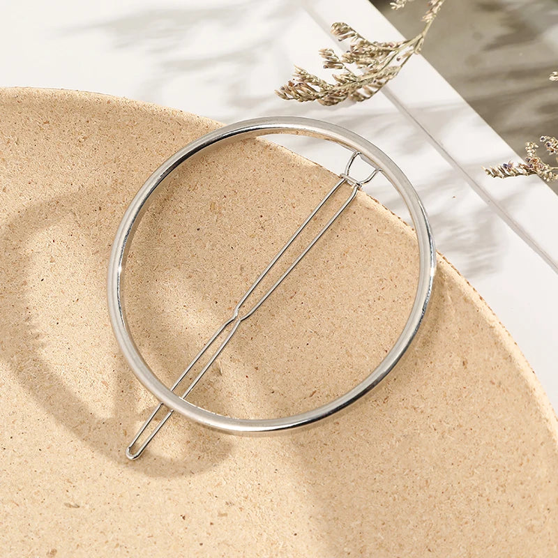 Metal Hair Clip Elegant