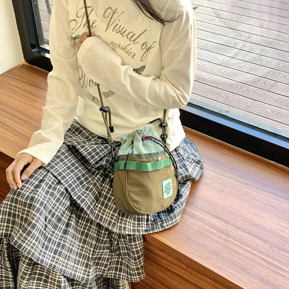 Mini Shoulder Bag Adjustable Strap Korean Style