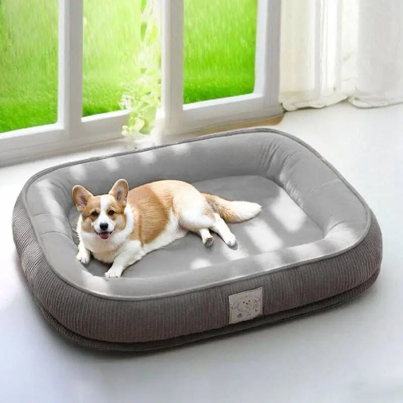 4-Season Removable Pet Kennel Mat - Winter Warm Bed for Dogs & Cats
