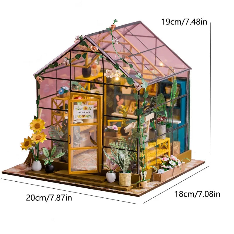 Hand made doll house