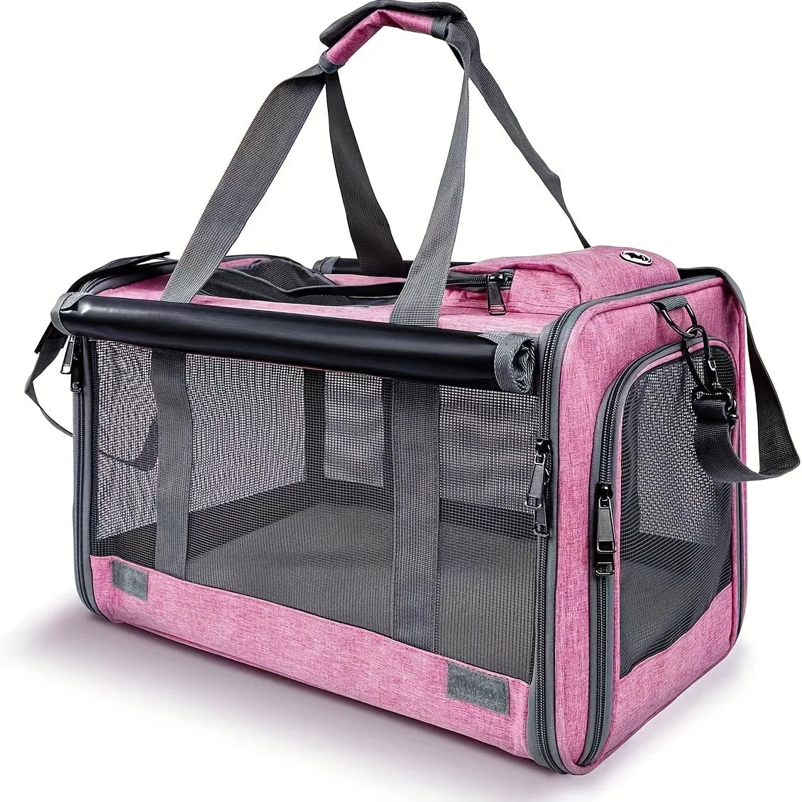 Soft-Sided Pet Carrier for Large & Medium Cats and Dogs