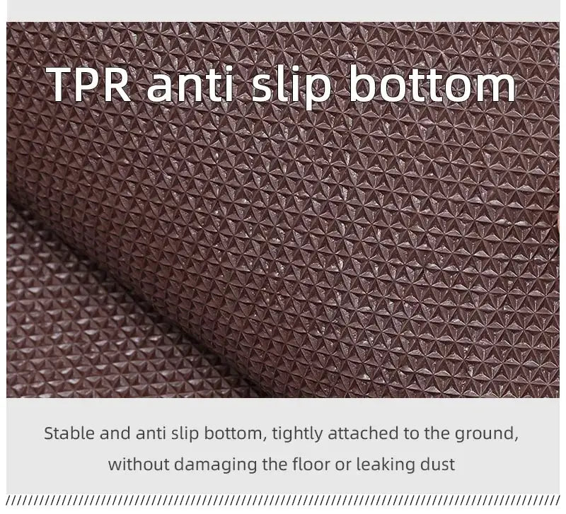 Modern Minimalist Square Floor Mat - Durable, Stain/Fade Resistant, Non-Slip Rubber Backing, Machine Washable for Indoor/Outdoor