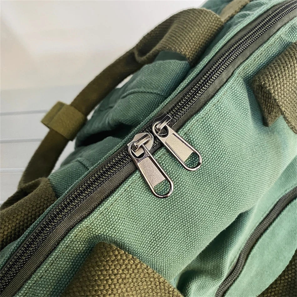 Canvas Backpack Vintage School Bag