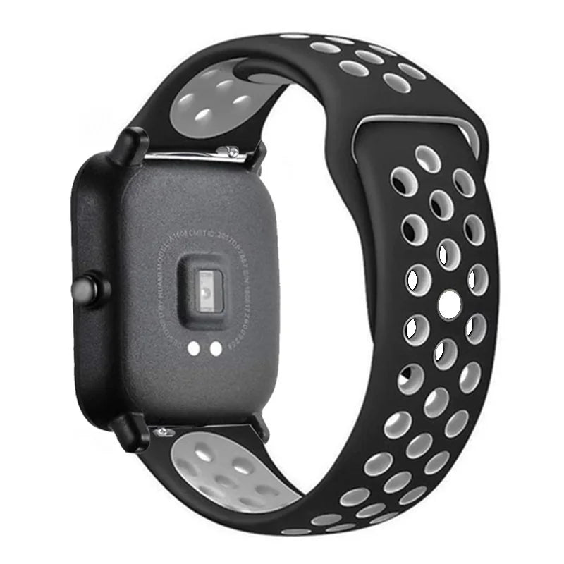 20mm 22mm Silicone Band For Samsung Galaxy Watch 4 Strap Correa Amazfit Bip 3/GTS/2/2e/3/2 Mini GTR 2e 3 GT2 Pro Bracelet GT2E