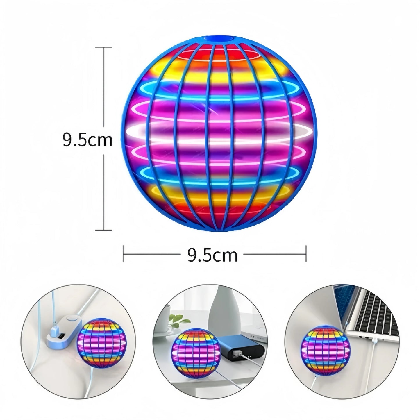 Flying Ball Boomerang Flyorb Magic With LED