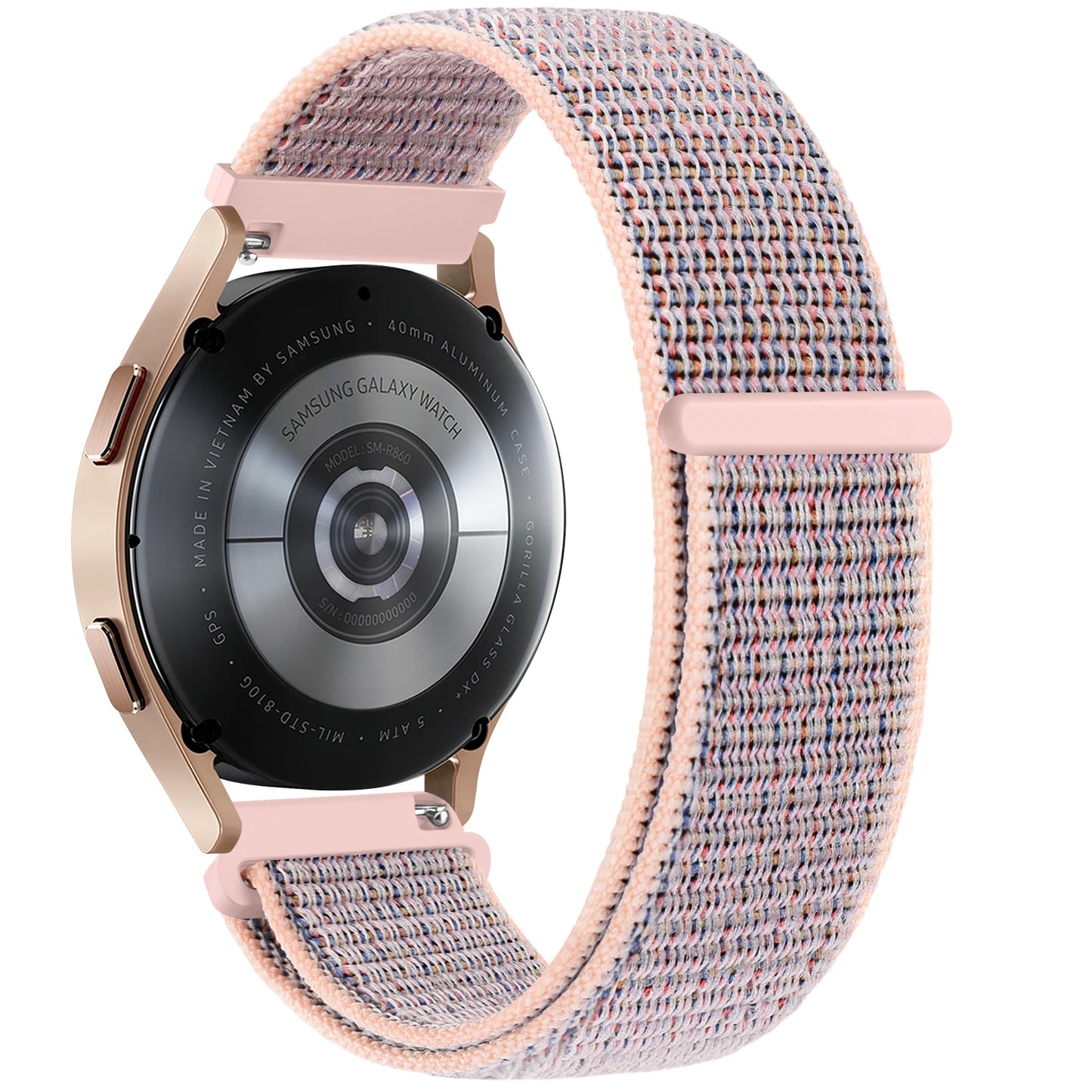 18mm Nylon Loop Strap for Garmin Venu 3S 2S 40mm Vivoactive 4S/3S Vivomove 3S Watchband For Garmin Forerunner 255S/265S Band