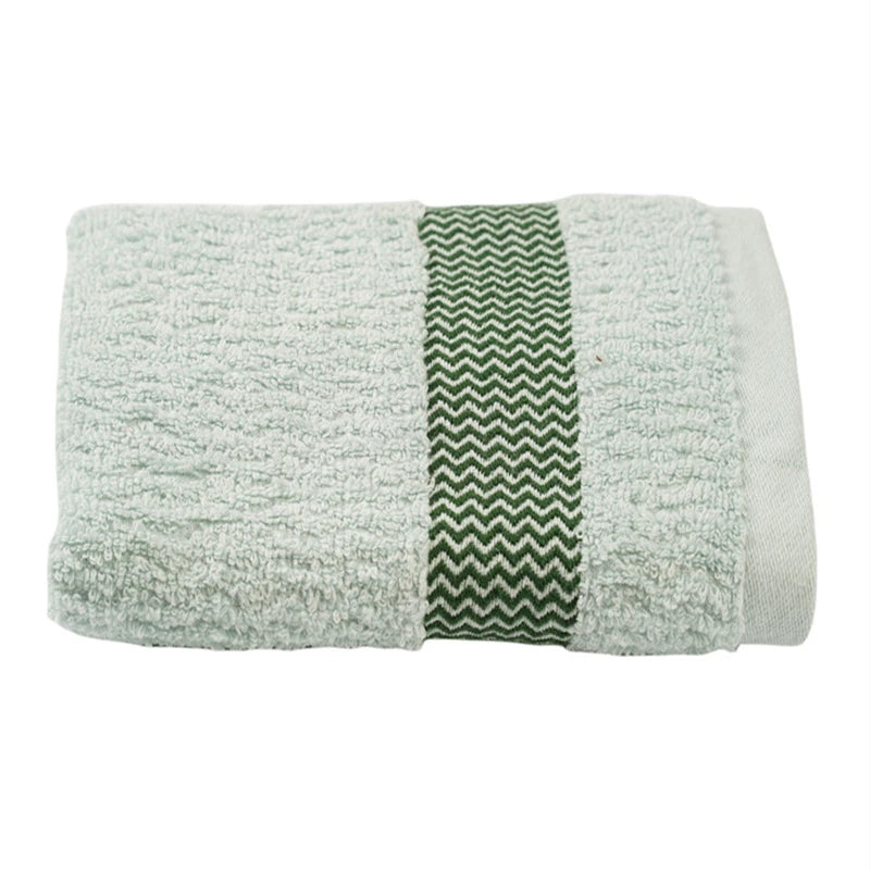 2-Pack Thickened Pure Cotton Towels - Highly Absorbent & Quick-Dry