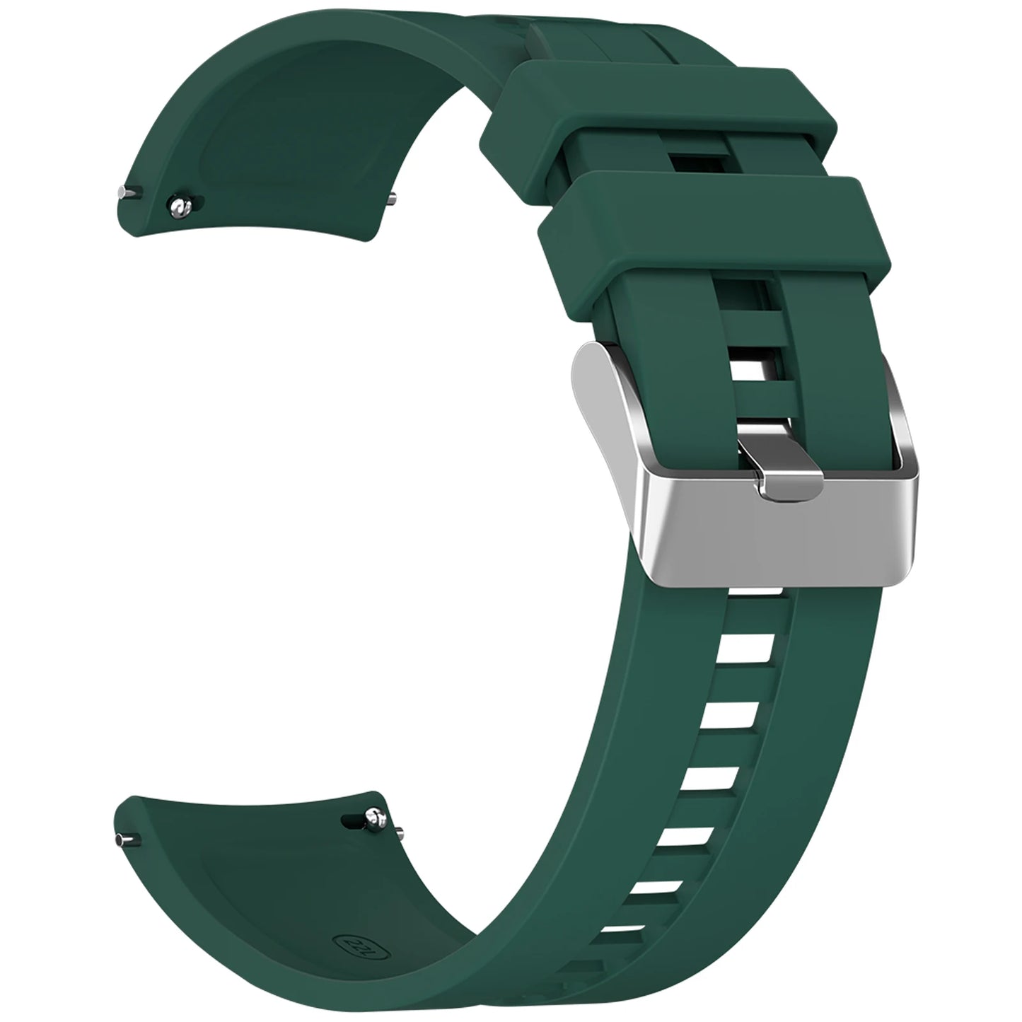 Silicone 22mm Watch Band For Huawei GT1 GT 2 46mm Strap Wristband For Polar Grit X / Vantage M Bracelet Watchband Replacement