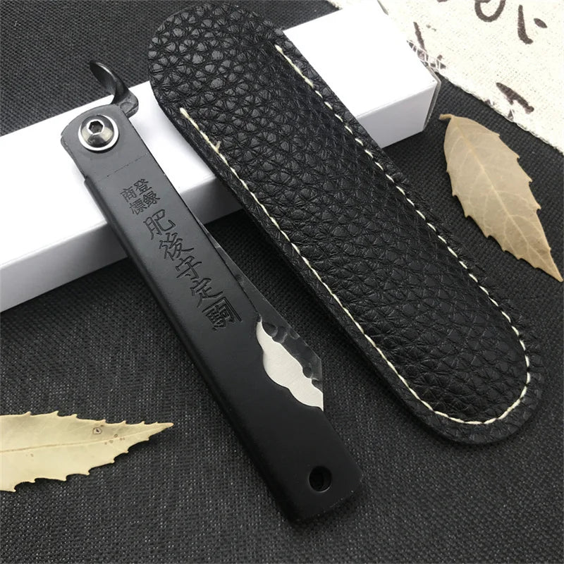 Higonokami Japanese Forged Steel Folding Knife Sharp Outdoor Pocket Survival Camping Knife Defensive Cutting Hunting EDC Tool
