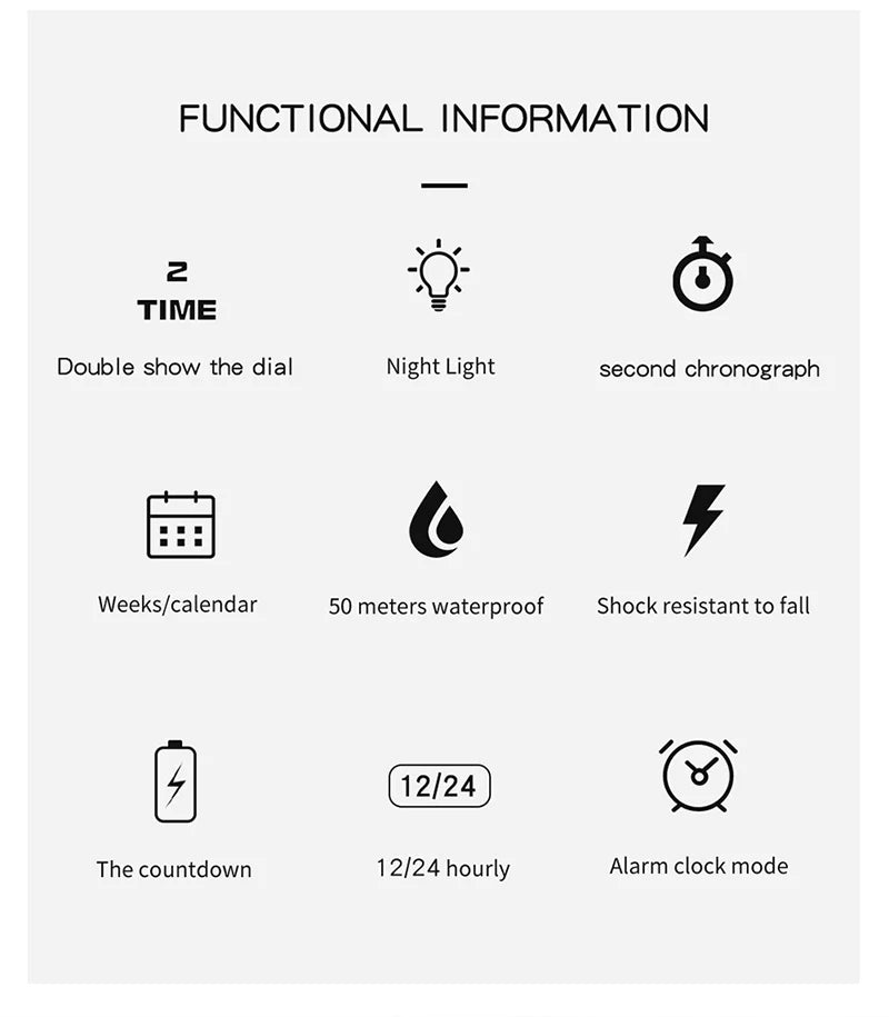 SANDA Brand G Style LED Digital Watch Women Sport Chronograph Lady Quartz Wristwatch 50m Waterproof Female Girl Electronic Clock