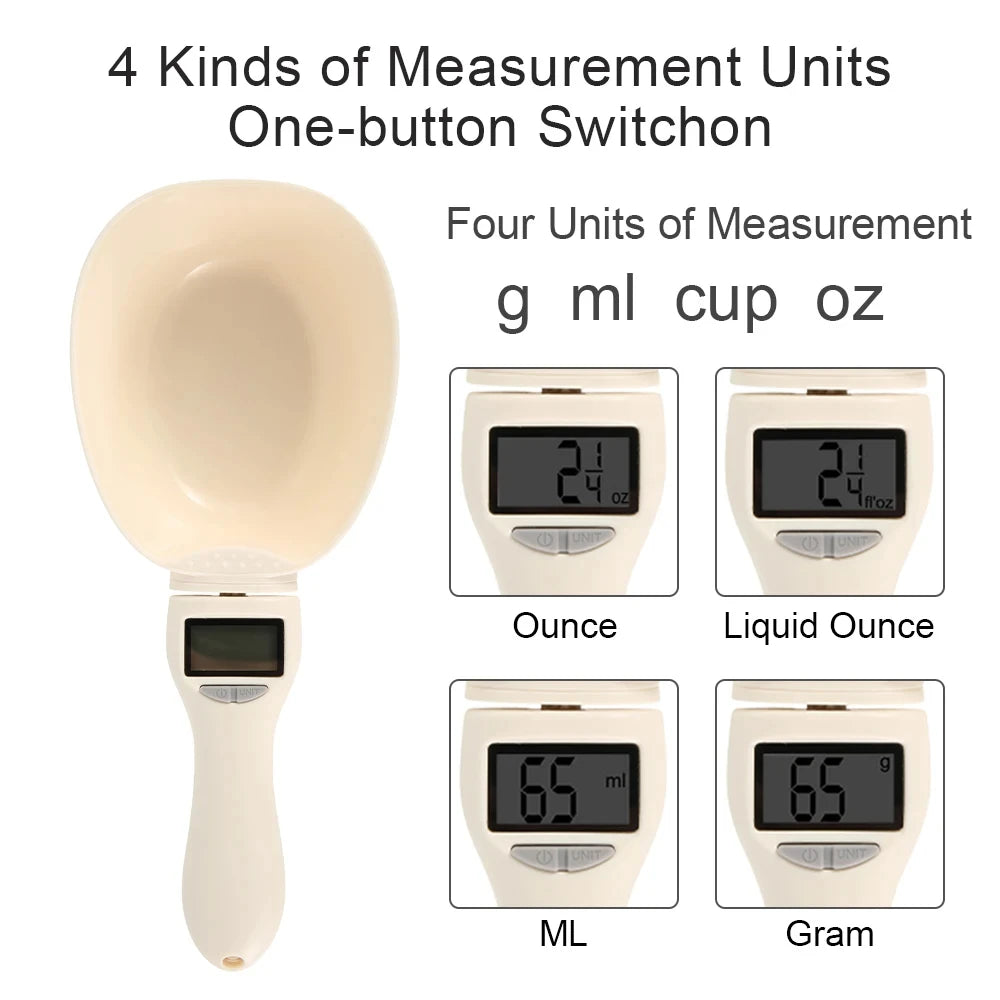 Food Measuring Scoop Electronic with LED Display