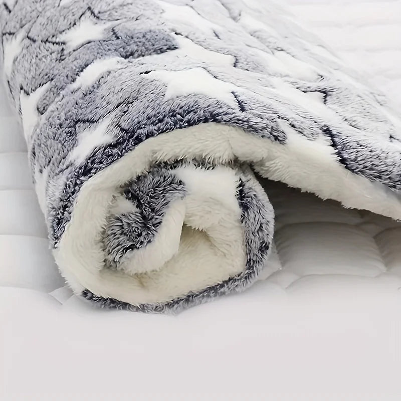 Heated Orthopedic Dog Bed - Ultra-Soft Thermal Pad for Winter