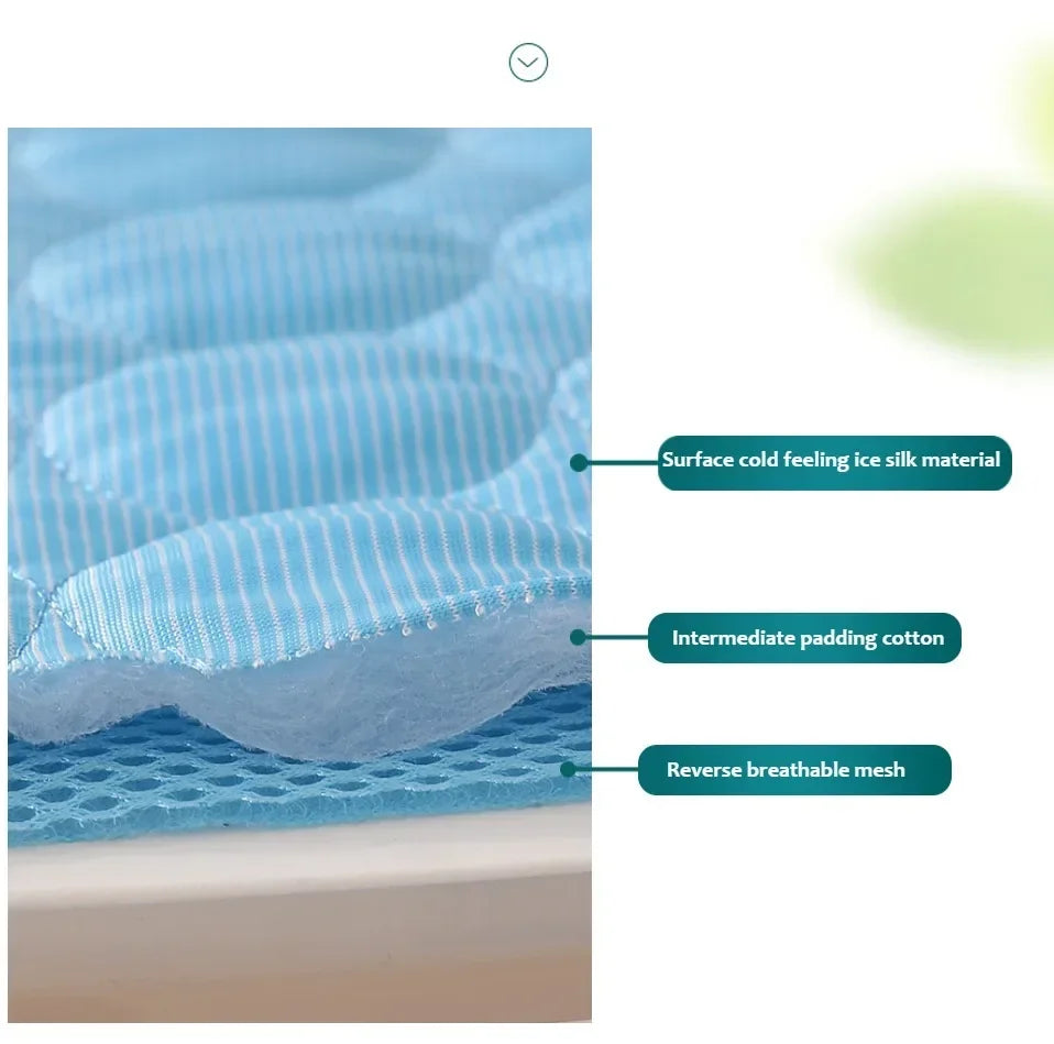 Summer Cooling Mat for Dogs & Cats - Extra Large Pet Cooling Pad