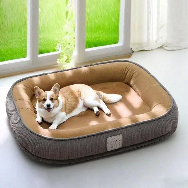 4-Season Removable Pet Kennel Mat - Winter Warm Bed for Dogs & Cats