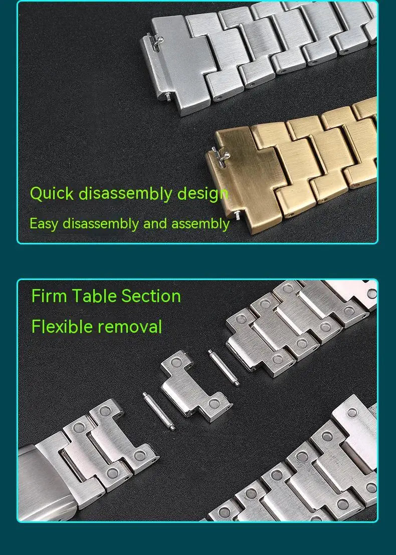 20mm 22mm For Casio MDV106-1A MDV-107 MTP-VD01 MDV-106D Strap Stainless Steel Wristband Metal Bracelet Replacement Watchband