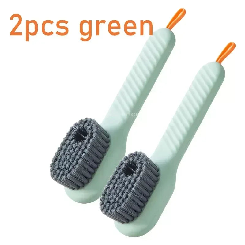 Shoe Brush Cleaner Brush for Cleaning Shoes for Slippers Sneakers Rubber Soft-bristled Liquid Shoe Cleaning Brush Clothing Brush