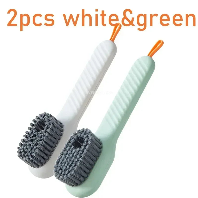 Shoe Brush Cleaner Brush for Cleaning Shoes for Slippers Sneakers Rubber Soft-bristled Liquid Shoe Cleaning Brush Clothing Brush