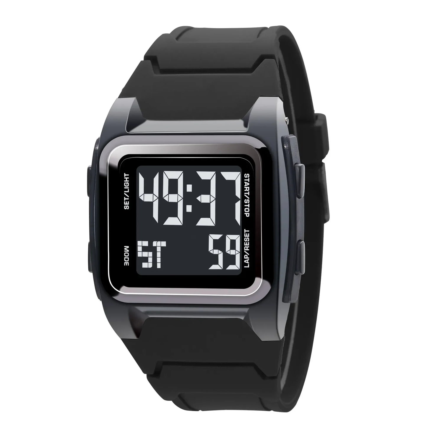 Men's Digital Watches Waterproof Men Sports Watch Luminous Multifunction Clock Outdoor Running Student Fitness Wristwatch