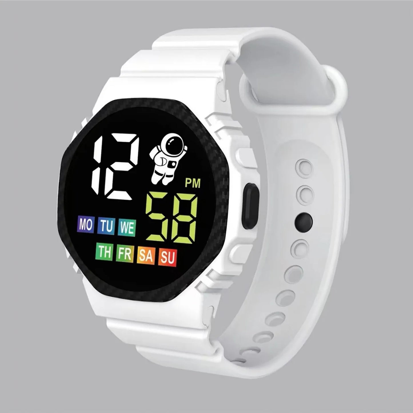 Digital Watch Sports Electronic Watch Waterproof Men'S And Women'S Children'S Outdoor Watch Led Display Multi-Function Digital