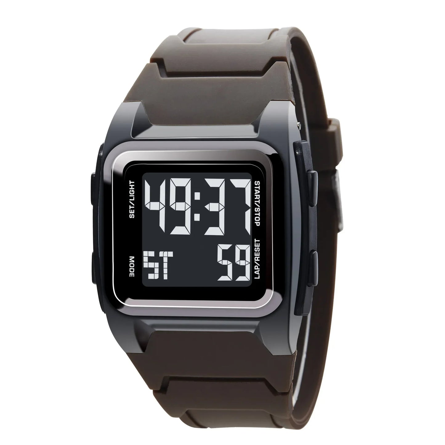 Men's Digital Watches Waterproof Men Sports Watch Luminous Multifunction Clock Outdoor Running Student Fitness Wristwatch