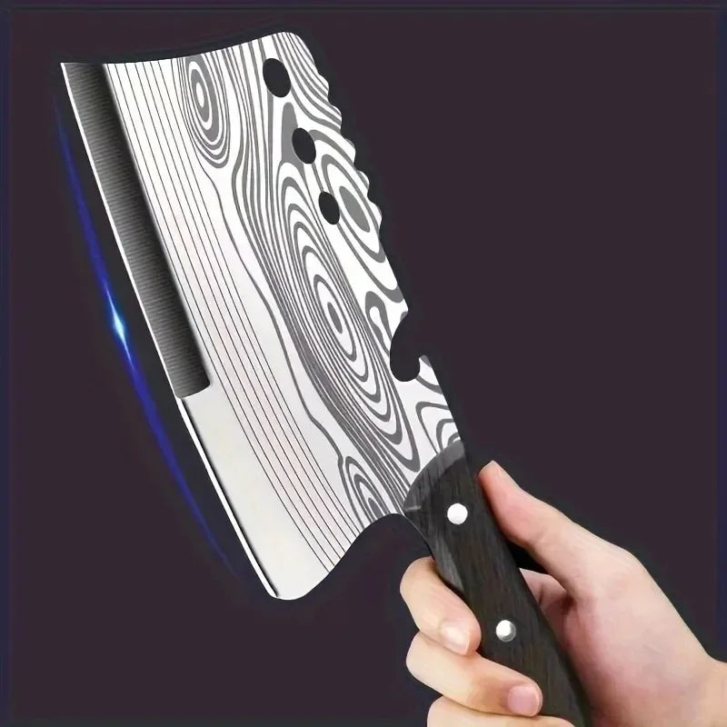 High hardness sharp cutting knife, chopping knife, kitchen tool, chef's special dual-purpose knife, cutting meat and vegetables