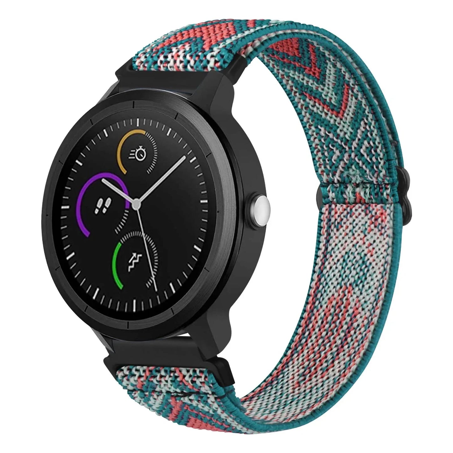 Elastic Strap for Garmin Forerunner 55 245 645 Music Band Bracelet Watchband for Garmin Venu /Vivoactive 3 Music/Vivomove HR
