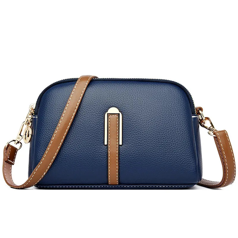 Women's Messenger Bag Women's Shoulder Bag Handbag Designer Cowhide Flap Bag Luxury Crossbody Bag For Women