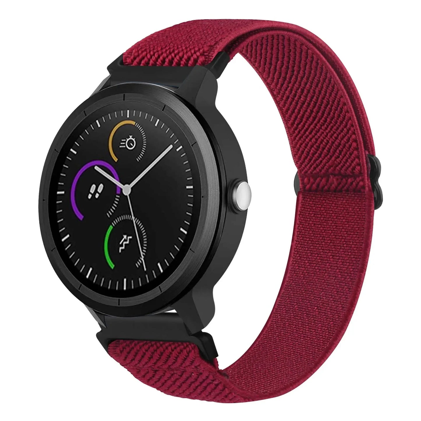 Elastic Strap for Garmin Forerunner 55 245 645 Music Band Bracelet Watchband for Garmin Venu /Vivoactive 3 Music/Vivomove HR