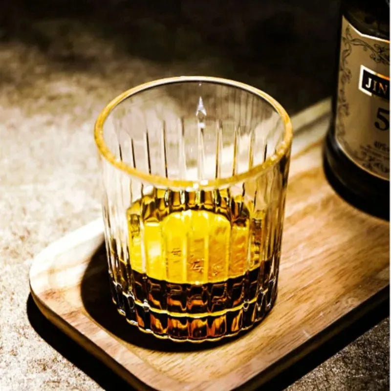 Glassware Cocktails Different Glass Cups Fashion Whiskey Glasses Scotch Bourbon Cocktails RUM Durable Whiskey Glass Drinkware