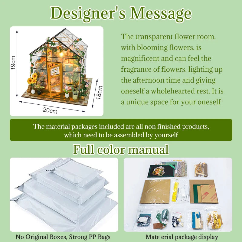Hand made doll house