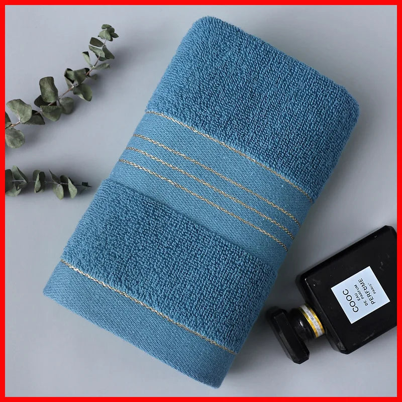 All-Cotton Class A Premium Face & Bath Towel Set - Thickened & Highly Absorbent