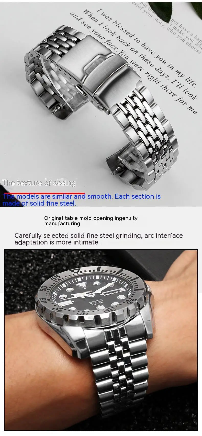 20mm 22mm For Casio MDV106-1A MDV-107 MTP-VD01 MDV-106D Strap Stainless Steel Wristband Metal Bracelet Replacement Watchband