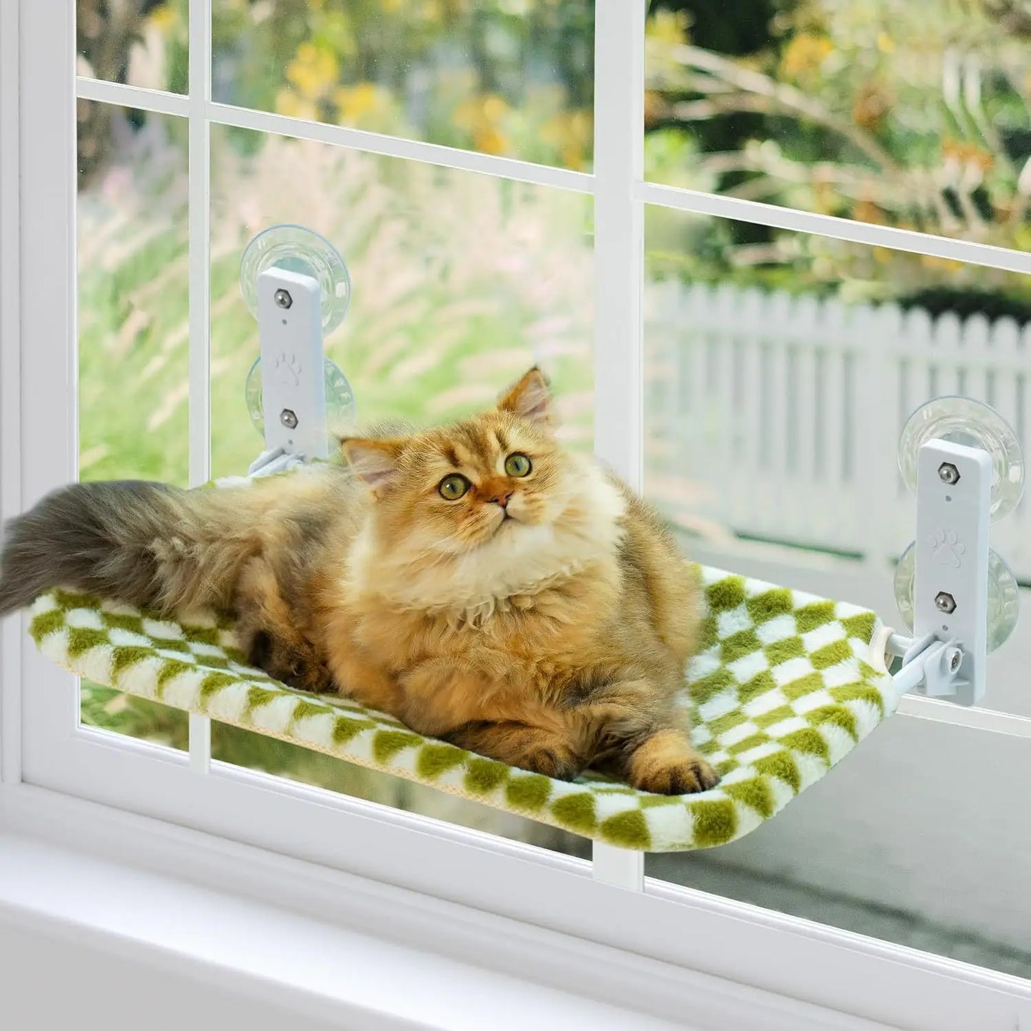 9-Style Window Cat Hammock - Cozy Hanging Bed with Strong Suction Cups