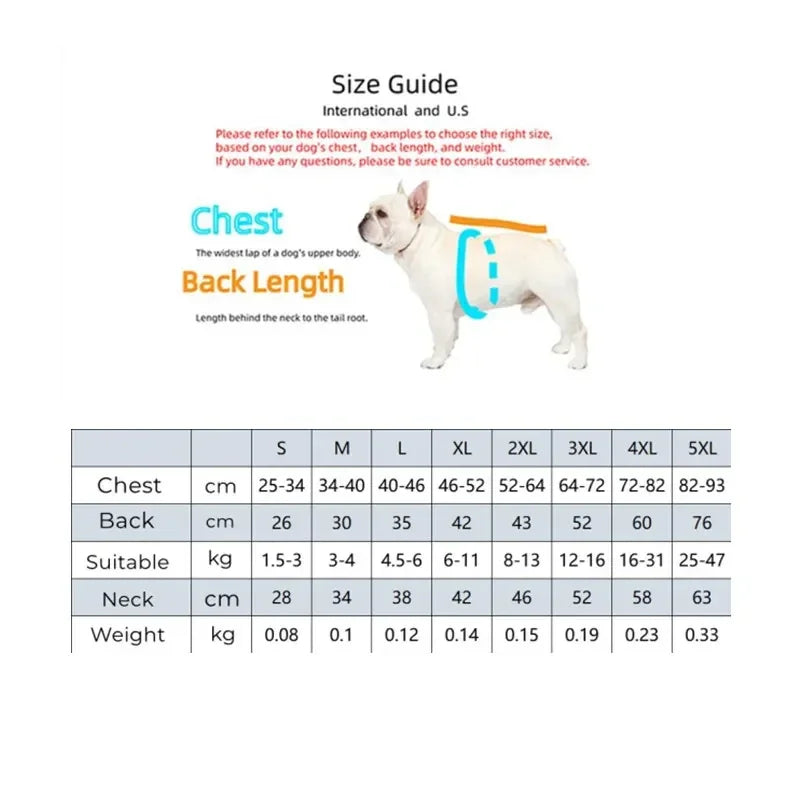 Reflective Space Suit Dog Raincoat - Waterproof Hoodie for All Sizes