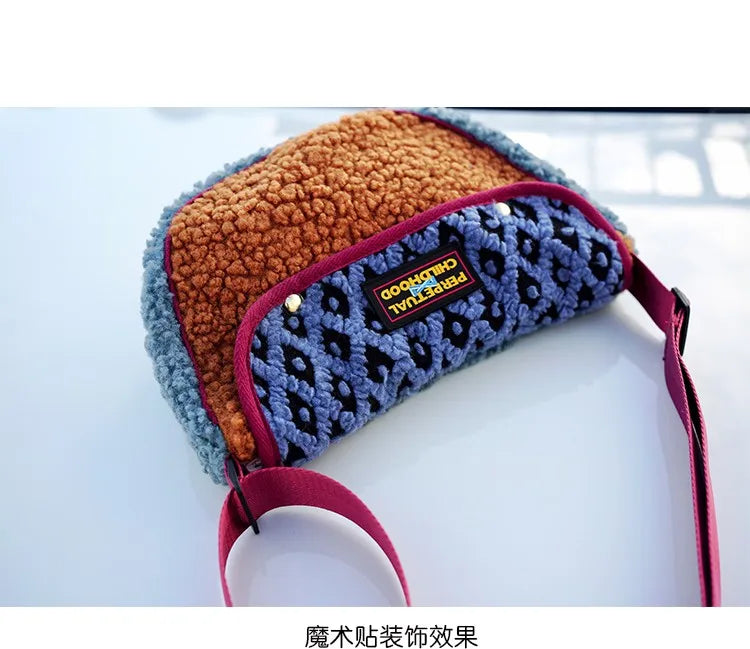 Original Plush Shoulder Bag For Women