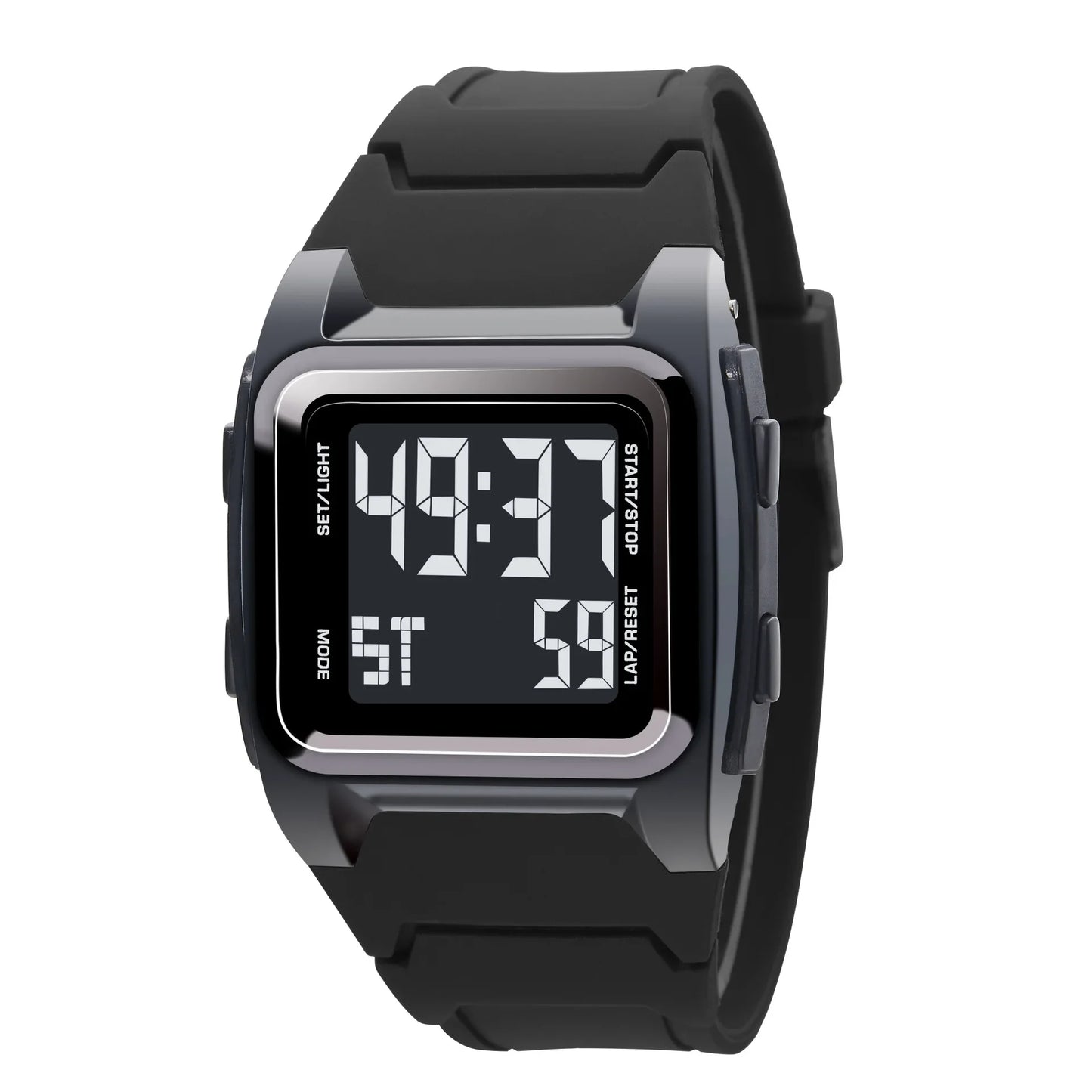 Men's Digital Watches Waterproof Men Sports Watch Luminous Multifunction Clock Outdoor Running Student Fitness Wristwatch