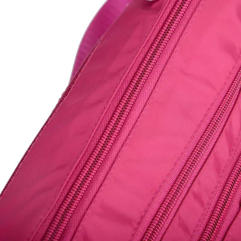 Women's casual large capacity crossbody bag, multifunctional waterproof shoulder bag, shopping handbag