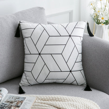 Bohemian National Style Throw Pillow – Decorative Cushion for Sofa, Bed & Living Room