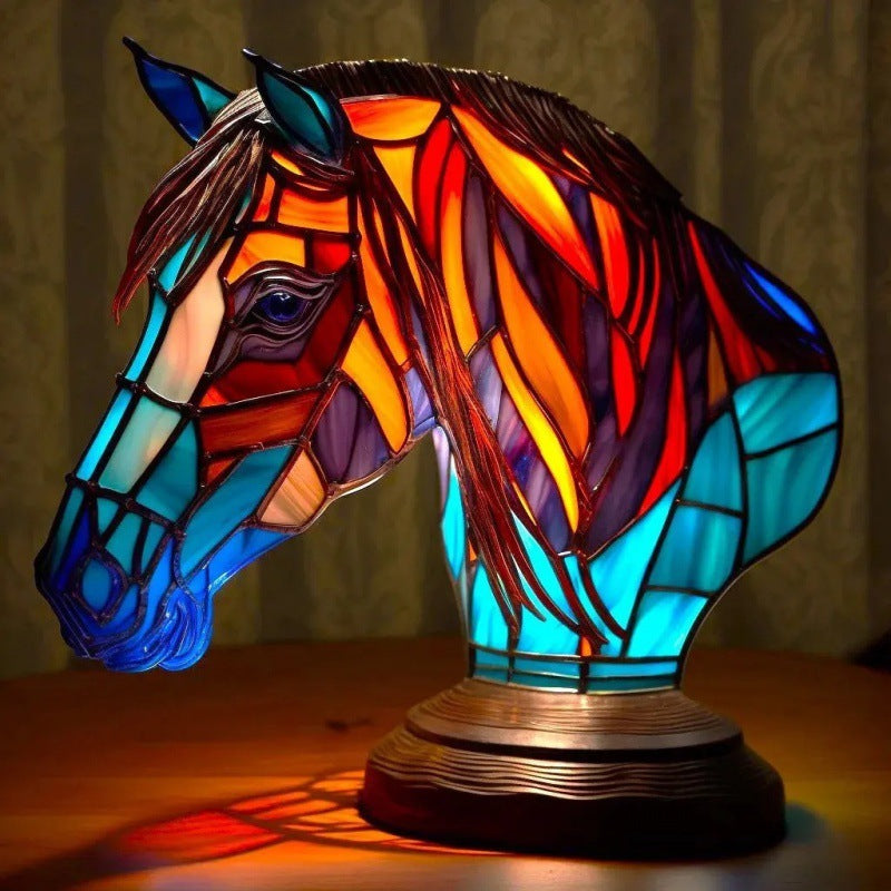 3D Animal Night Light Desk Lamp – Colorful Decorative Table Lamp