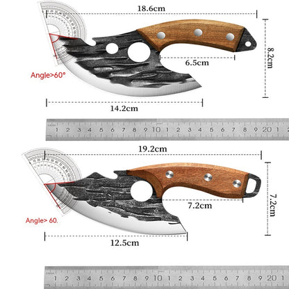 Small Kitchen Boning Knife – Forged Dedicated Slaughter & Bone Picking Knife