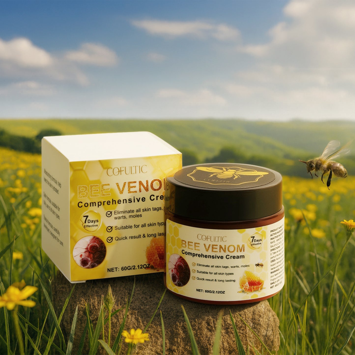 Cofutic Bee Venom Skin Care Cream – Hydrating & Anti-Aging