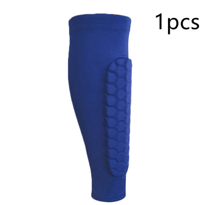 Men's Honeycomb Shank Protection Socks – Anti-Collision Non-Slip