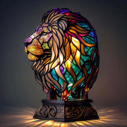 3D Animal Night Light Desk Lamp – Colorful Decorative Table Lamp