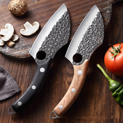 Forged High Carbon Steel Outdoor Bending Knife – Hunting & Camping Survival Knife