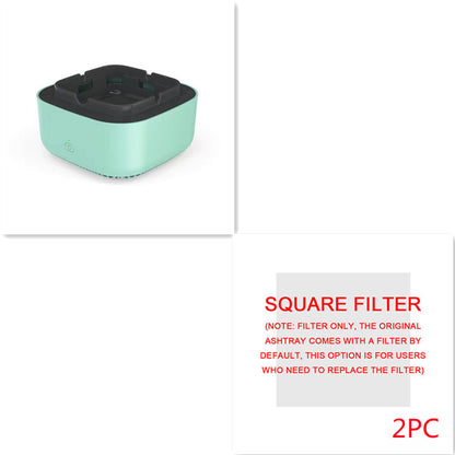 Smart Ashtray with Air Purifier & Anion Technology – Portable Car & Home Smoke Remover