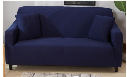 Solid Color Universal Elastic Sofa Cover – Stretch Sleeve Slipcover for Living Room